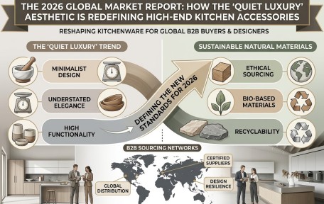 The 2026 Global Market Report: How the  QUIET LUXURY Aesthetic is Redefining High-End Kitchen Accessories